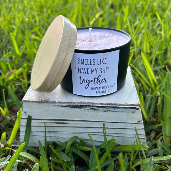 Other - Pink Himalayan Sea Salt and Water Lily Soy Candle